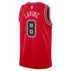 Dres Chicago Bulls Zach Lavine 8 Nike 2022-23 Icon Edition Crvena Swingman